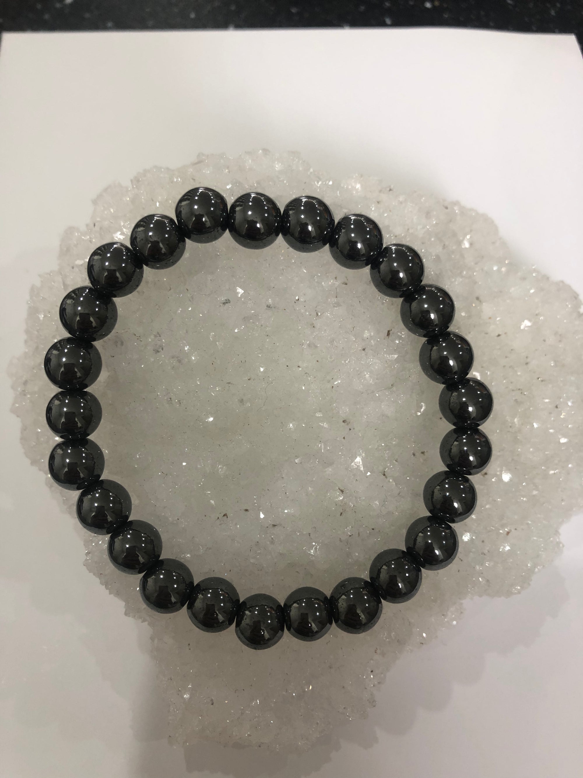 Hematite bracelet