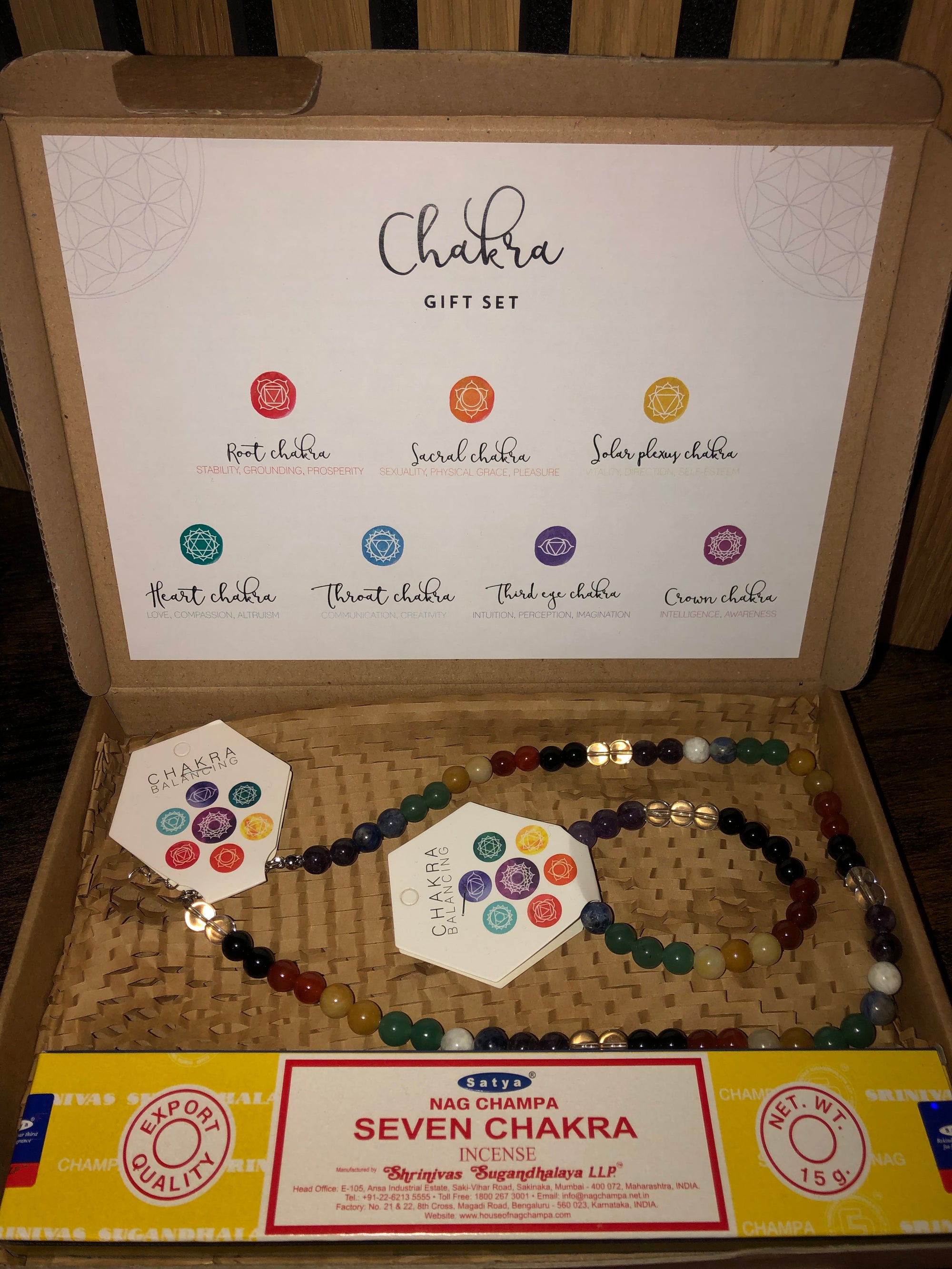 Chakra gift set