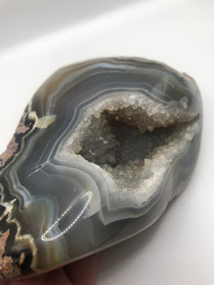 Druzy agate