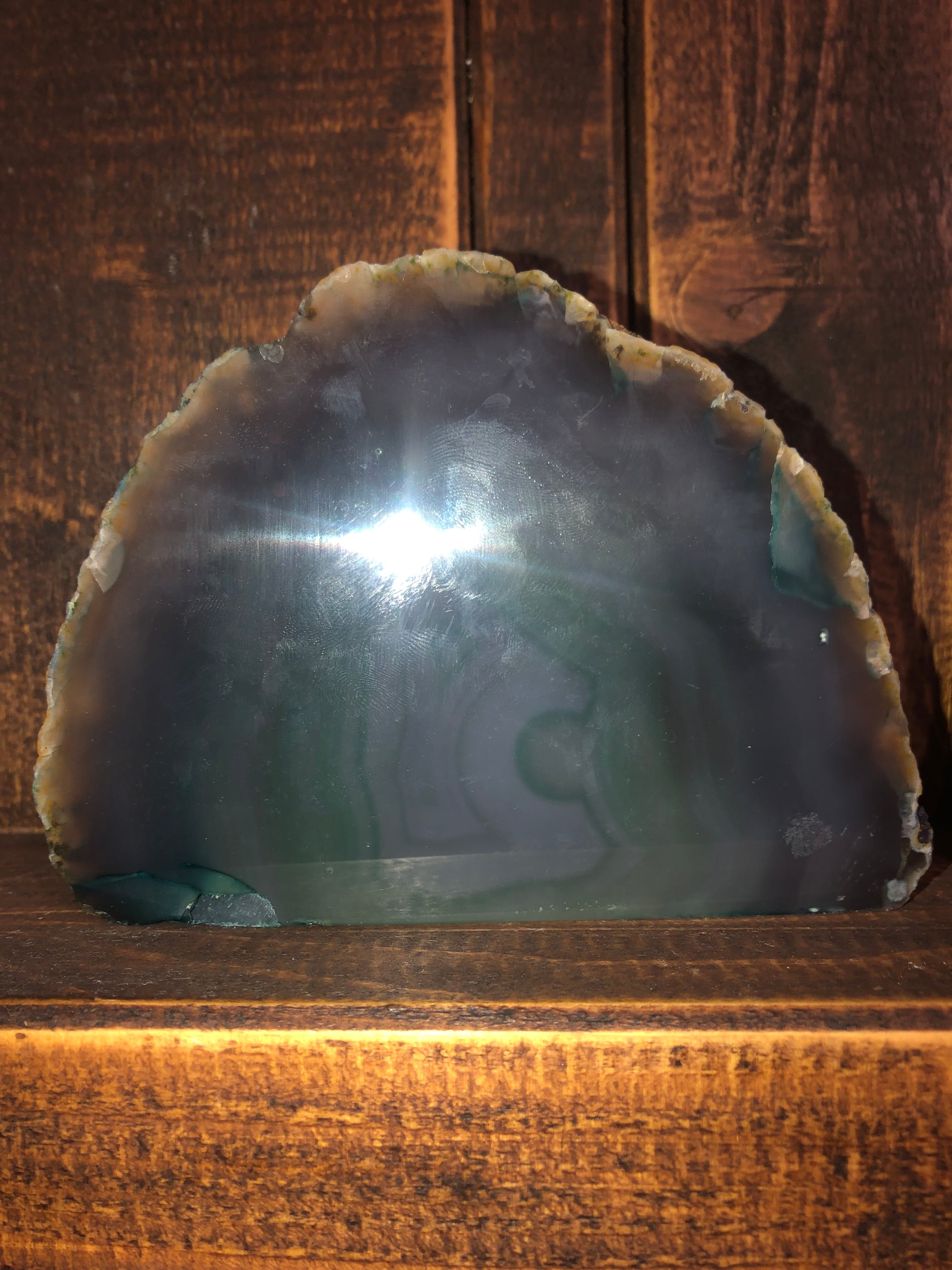 Blue agate