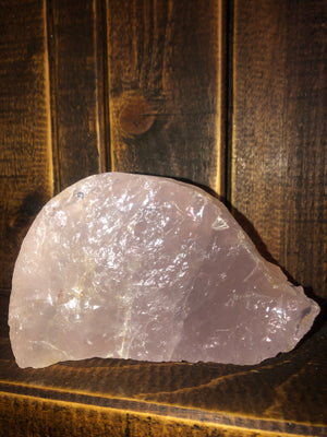 Rough/polished Rose Quartz