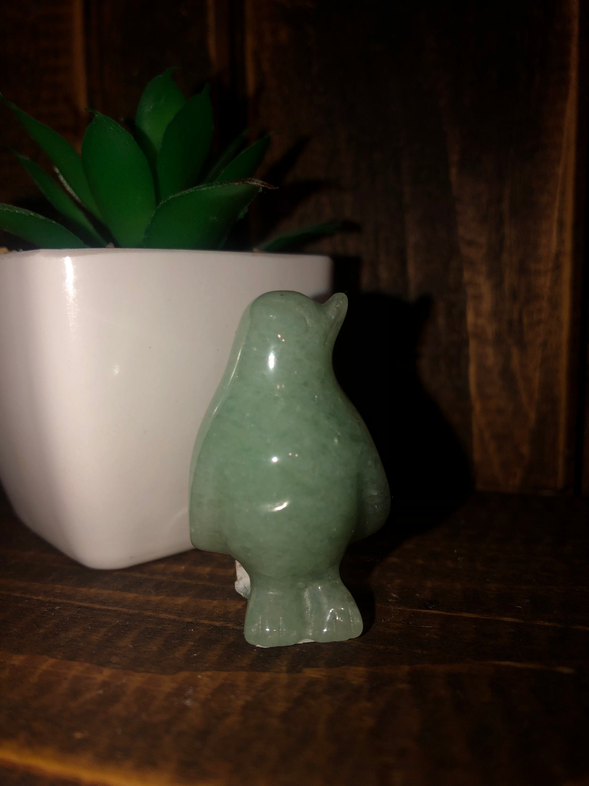 Green Adventurine penguin