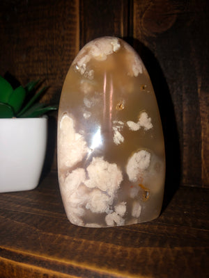 Flower agate Freeform