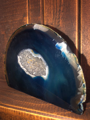 Druzy agate