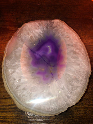 Agate plate