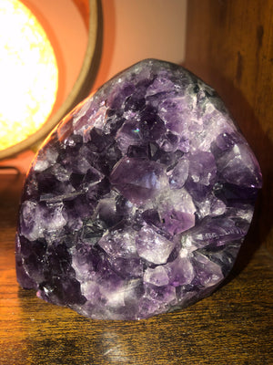 High grade amethyst cluster