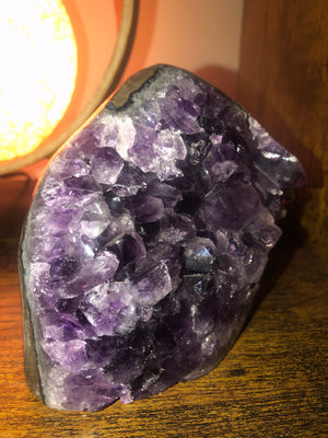 High grade amethyst cluster