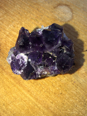 Amethyst cluster