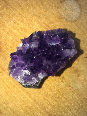 Amethyst cluster