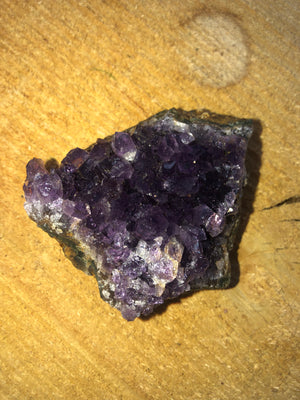 Amethyst cluster