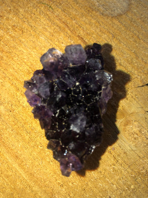 Amethyst cluster