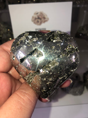 Pyrite hearts