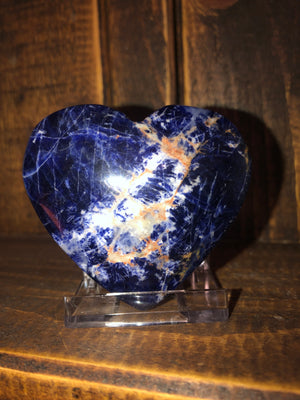 Sodalite hearts