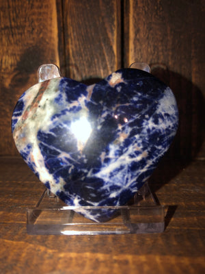 Sodalite hearts