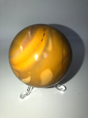 Mookaite spheres