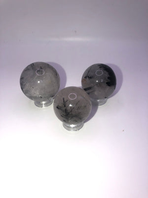 Tourmalinted Quartz mini spheres