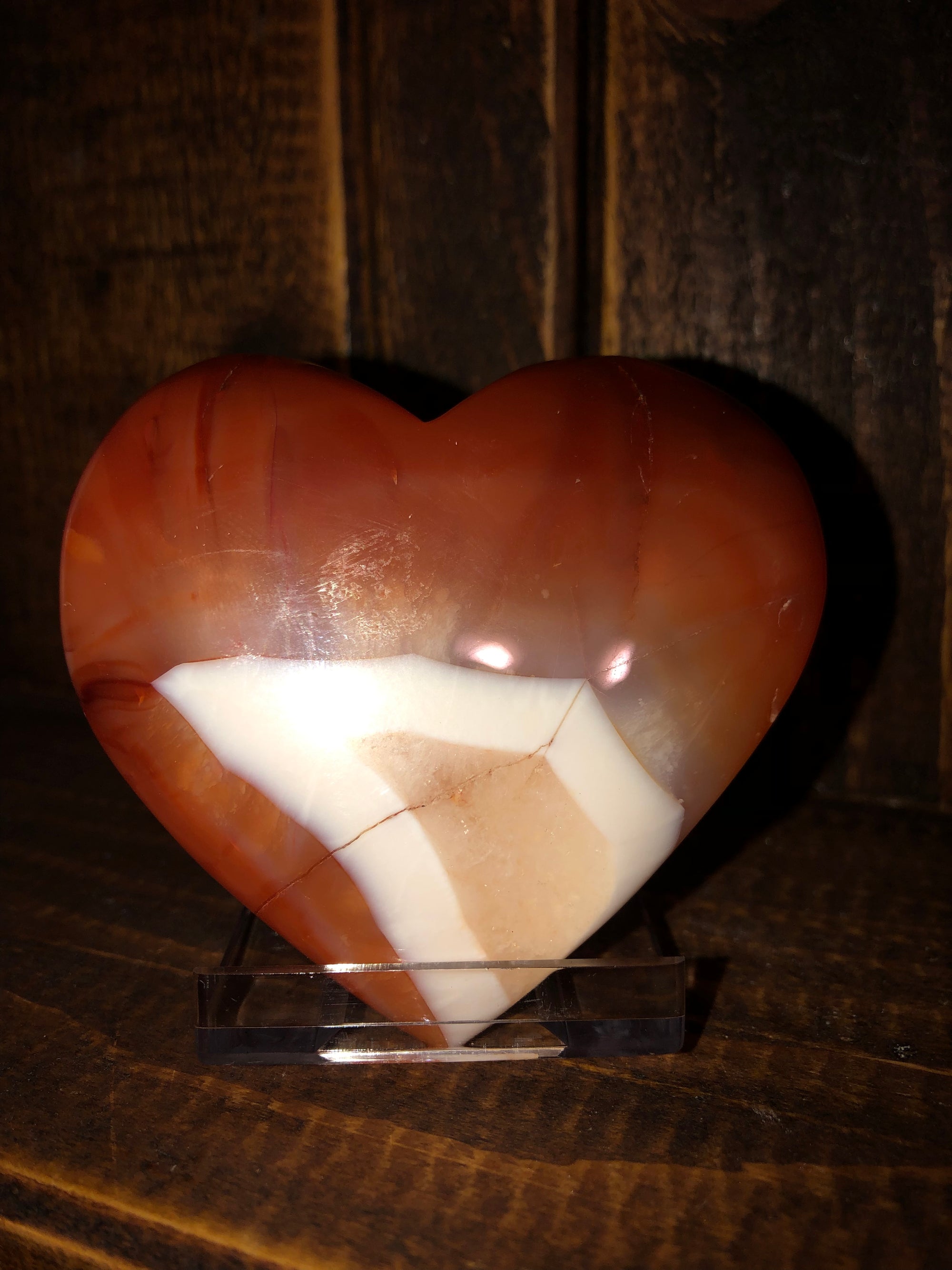 Carnelian hearts