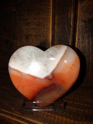 Carnelian hearts