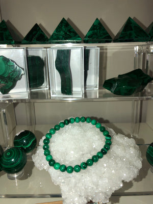 Malachite bracelets