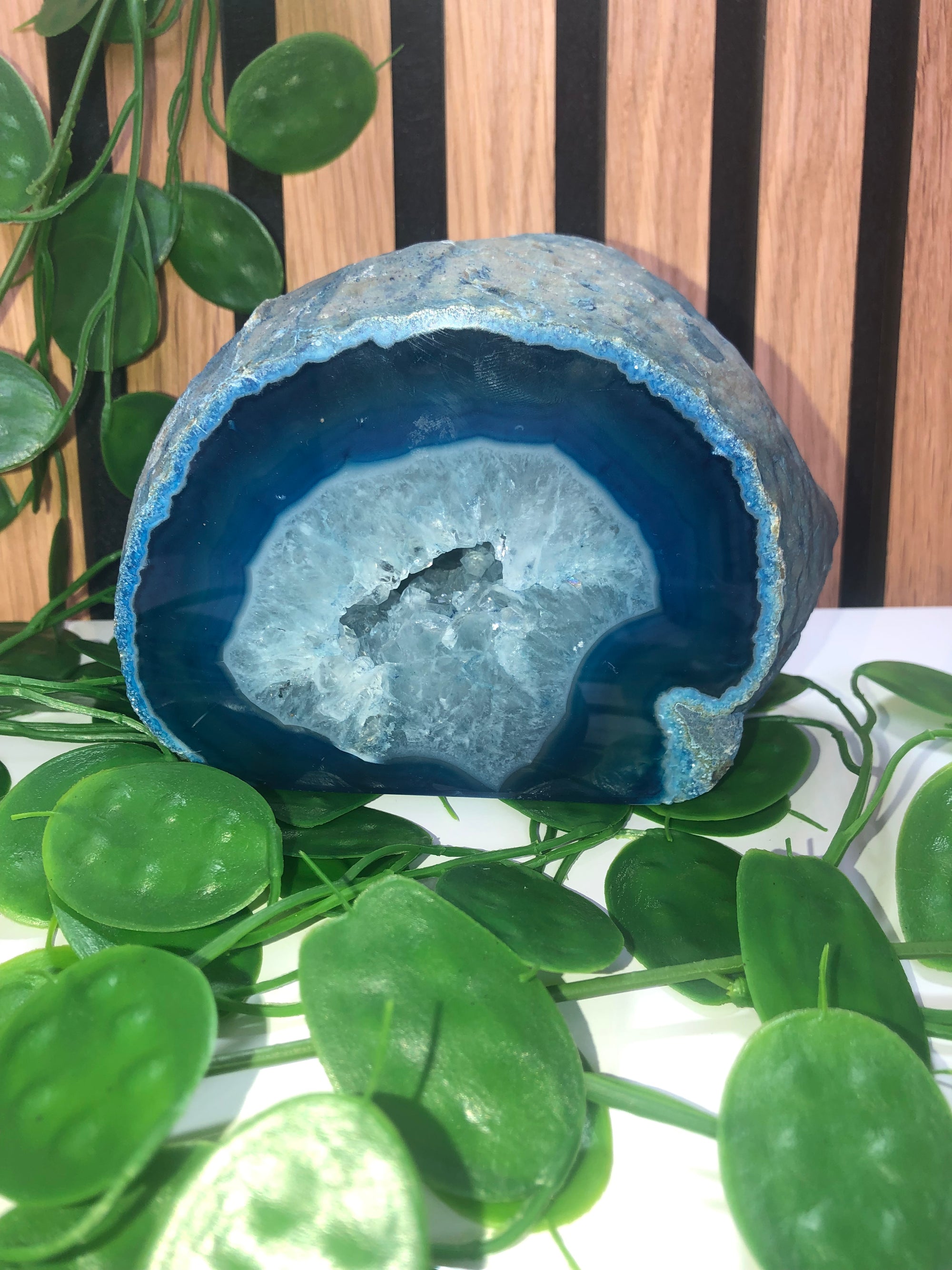 Blue agate