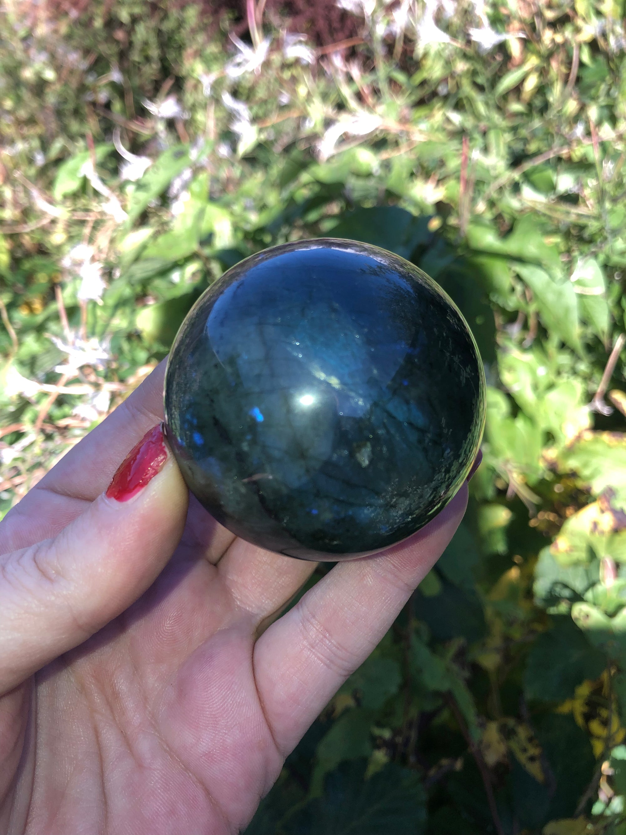 Labradorite Spheres