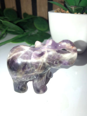 Amethyst elephant