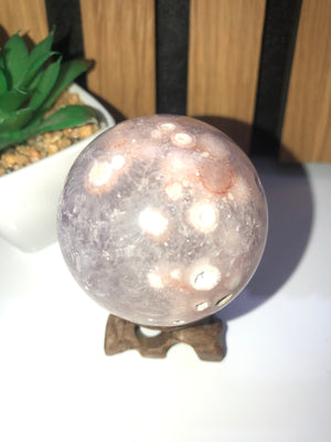 Pink amethyst Sphere