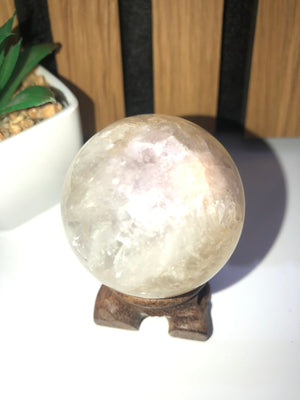 Pink amethyst Sphere