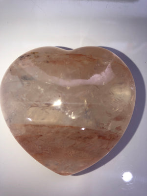 Fire quartz heart