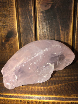 Rough/polished Rose Quartz