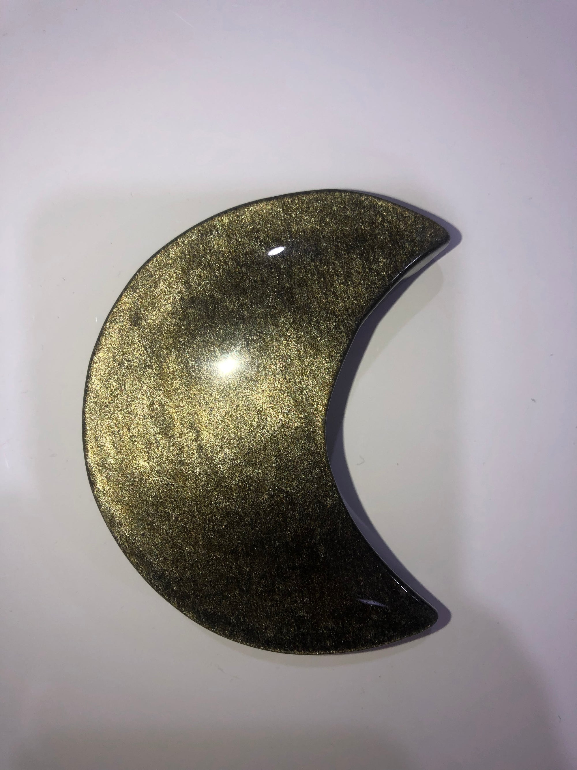Golden sheen obsidian moons