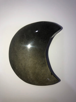 Golden sheen obsidian moons