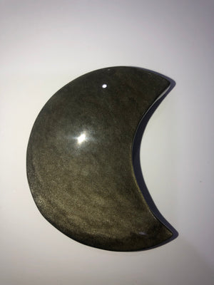 Golden sheen obsidian moons