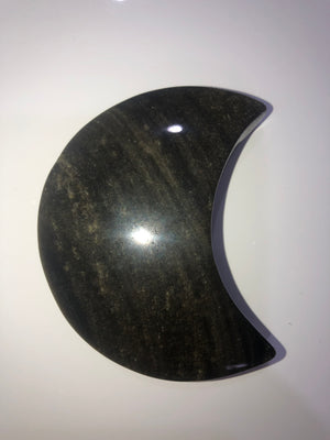 Golden sheen obsidian moons