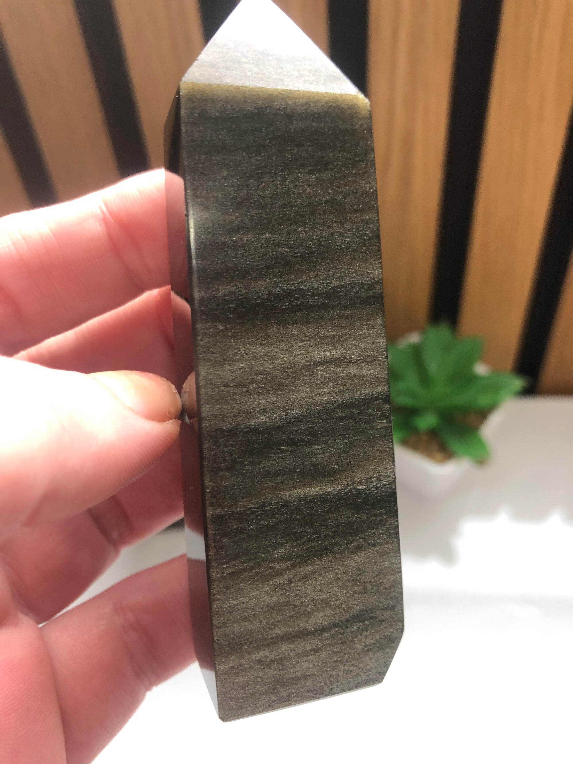 Golden obsidian towers