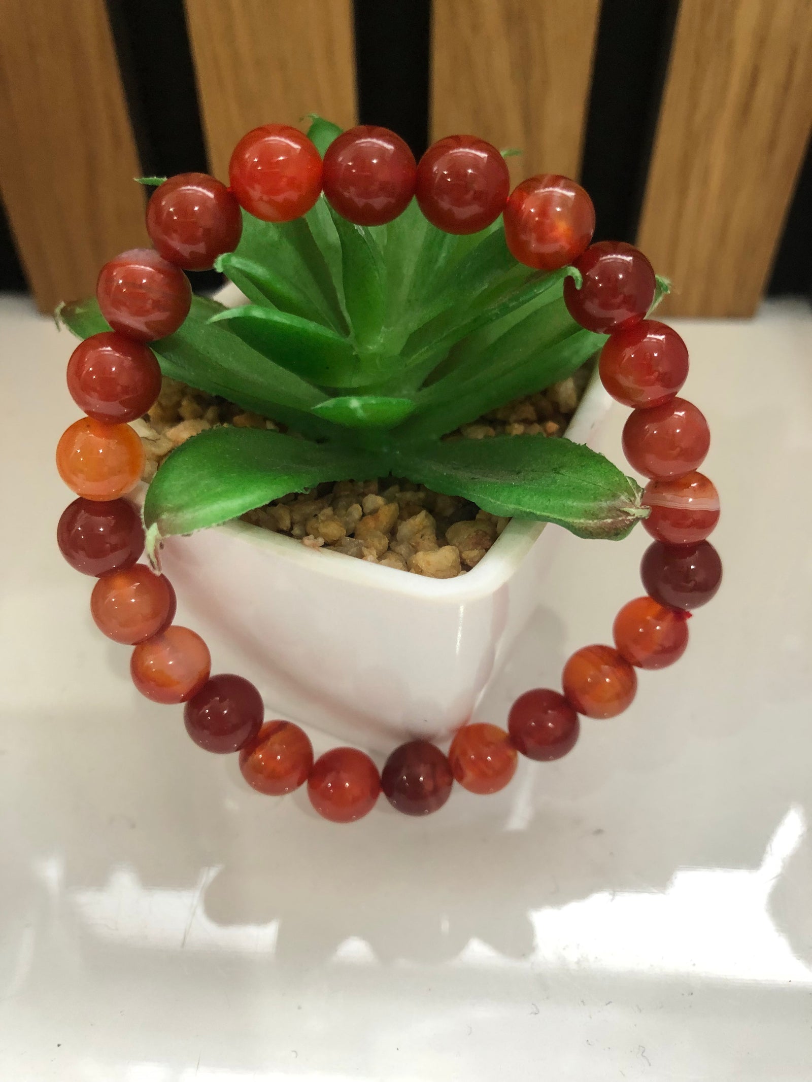 Carnelian bracelet