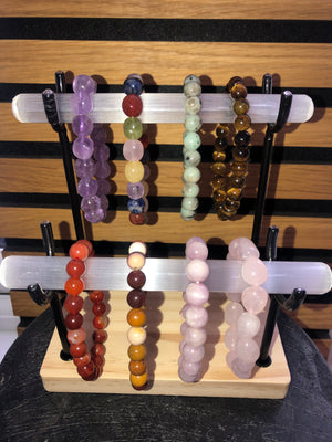 Selenite with holder