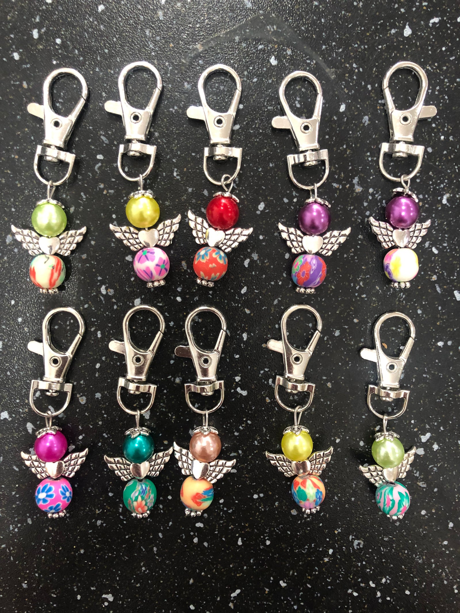 Angel keychains