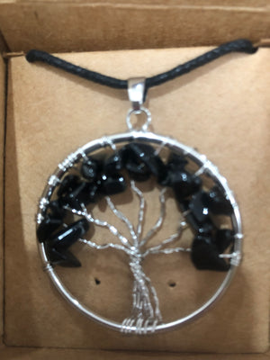 Crystal Tree Necklaces