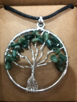 Crystal Tree Necklaces