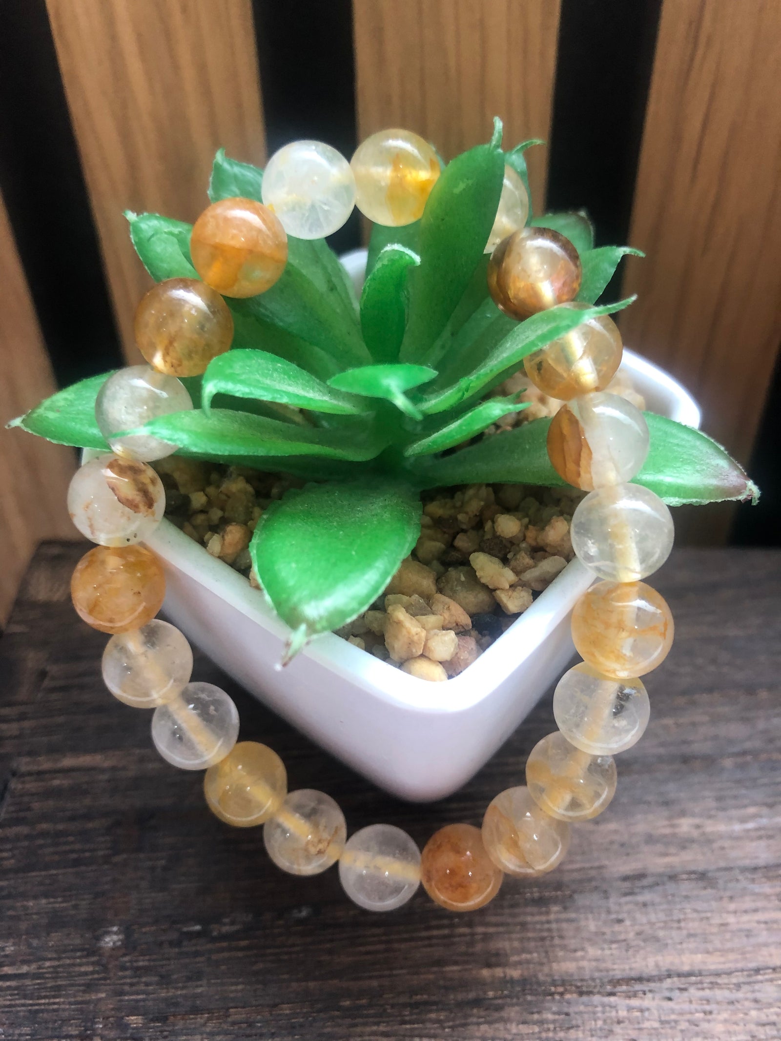 Golden healer bracelet