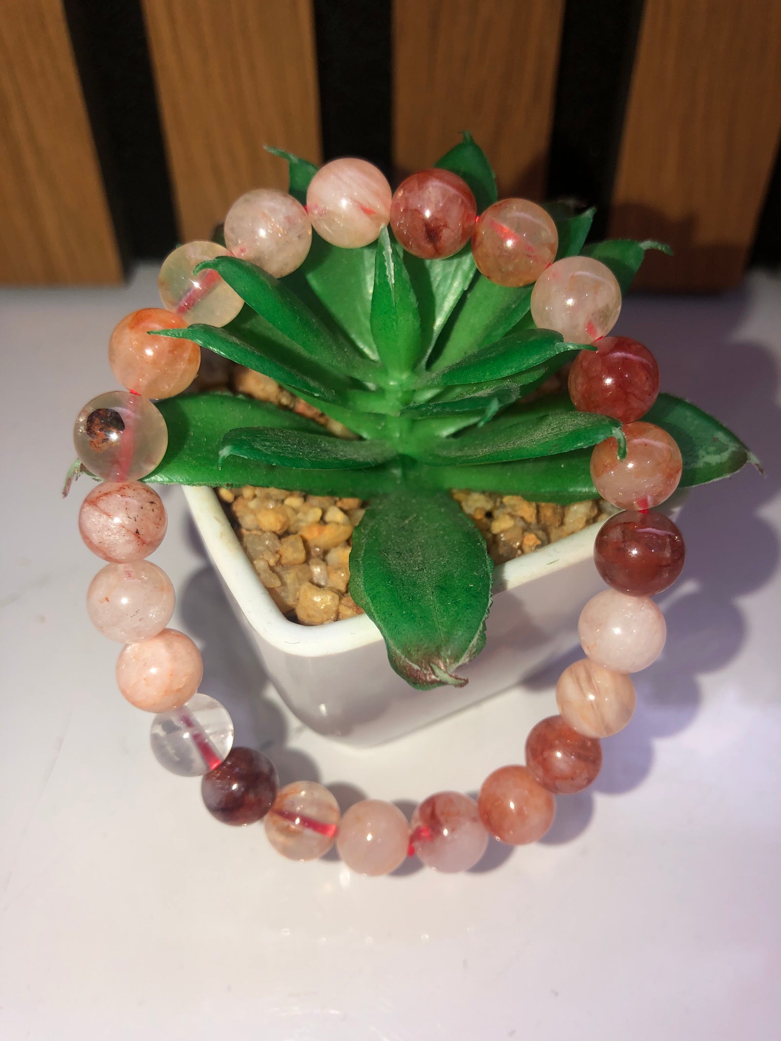 Fire Quartz bracelet