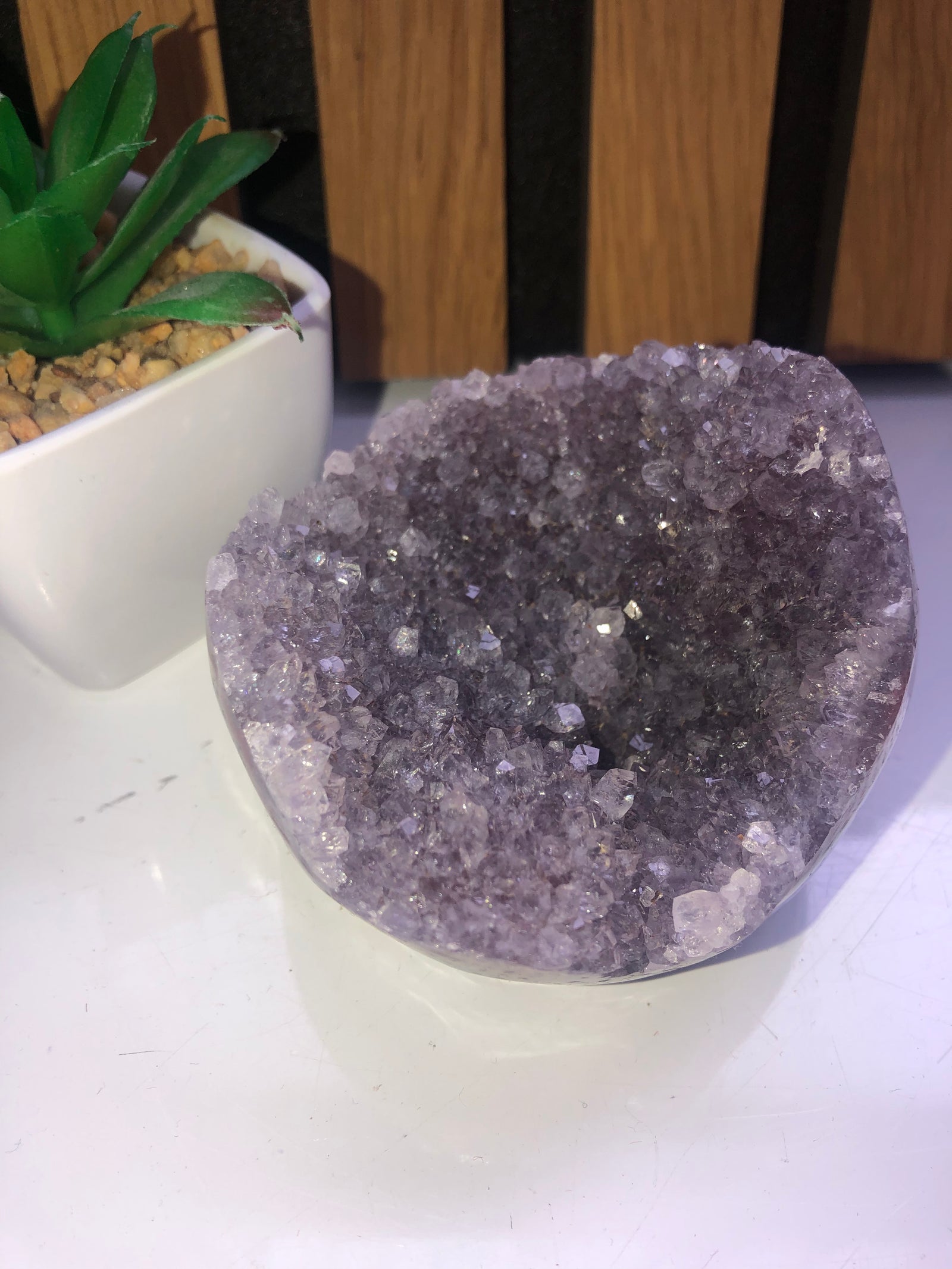 Amethyst cluster