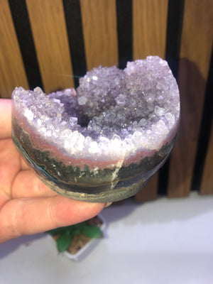 Amethyst cluster