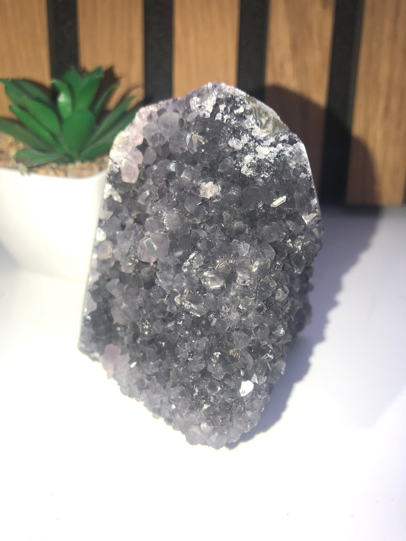 Amethyst cluster