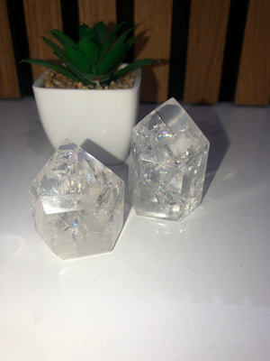 Clear Quartz Towers