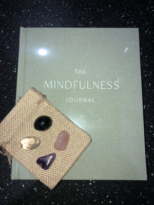 SERENITY MINDFULNESS JOURNAL WITH CRYSTAL PACK