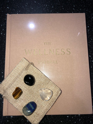 SERENITY WELLNESS PLANNER/WITH CRYSTAL PACK