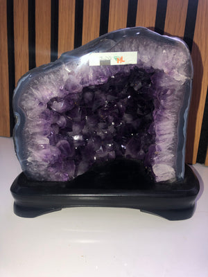 Amethyst with stand