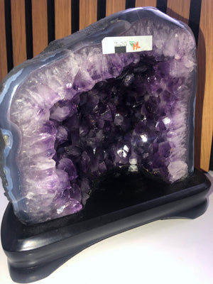 Amethyst with stand